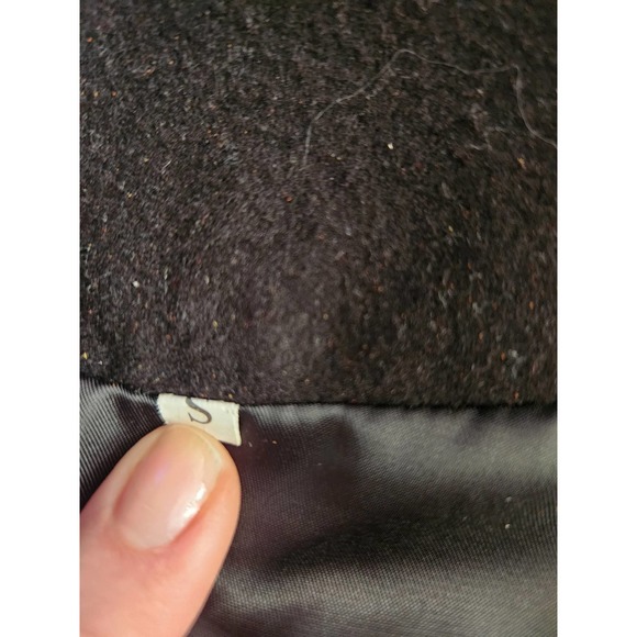 Womens ColorBlocking Oversized Peacoat Small - Picture 4 of 7